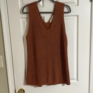 Knitted tank